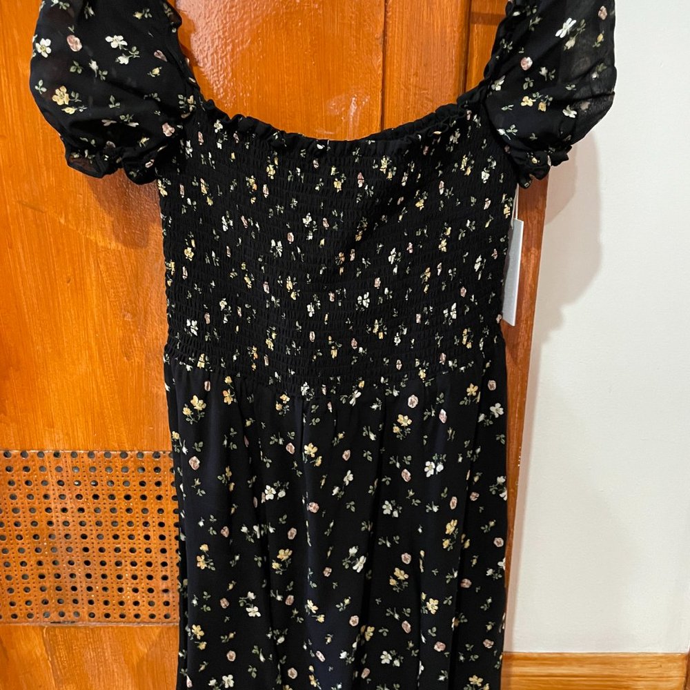NWT Reformation Bambina Dress - Venezia Print Size M - Picture 2 of 5